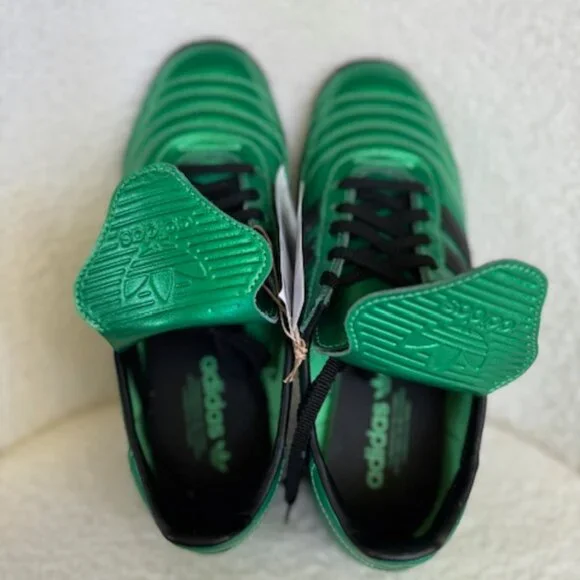 Adidas SL 72 OG Metallic Green Black Womens Sneaker - Picture 2 of 6
